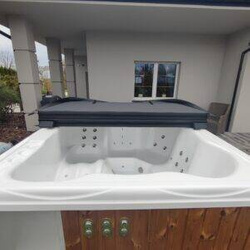 Balia ogrodowa kwadratowa z piecem 2,3m