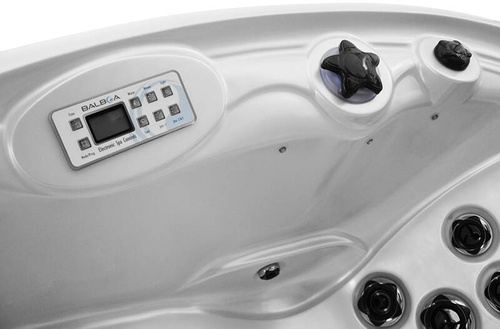 WANNA ZEWNĘTRZNA Z HYDROMASAŻEM AQUAPEUTIC 1538, 5-osobowa 220x220x99,5 cm