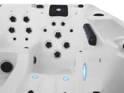 WANNA ZEWNĘTRZNA Z HYDROMASAŻEM AQUAPEUTIC 1313, 5-osobowa, 220x220x95 cm