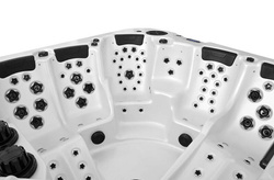 WANNA ZEWNĘTRZNA Z HYDROMASAŻEM AQUAPEUTIC 1513 6-osobowa 240x240x98 cm