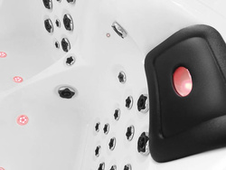 WANNA ZEWNĘTRZNA Z HYDROMASAŻEM AQUAPEUTIC 1313, 5-osobowa, 220x220x95 cm