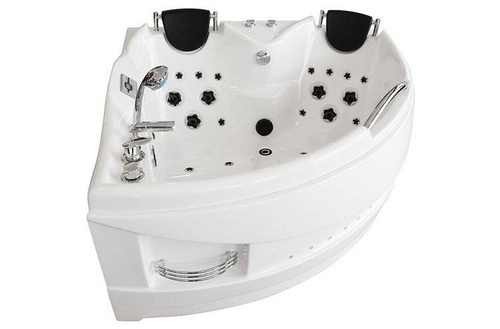 WANNA SPA Z HYDROMASAŻEM JACUZZI AQUAPEUTIC 186, narożna 2-osobowa, 152 x 152 x 71 cm