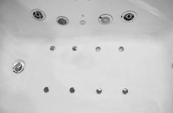 WANNA SPA Z HYDROMASAŻEM JACUZZI AQUAPEUTIC AQ-61, 1-osobowa 150x80x62 cm, prawa