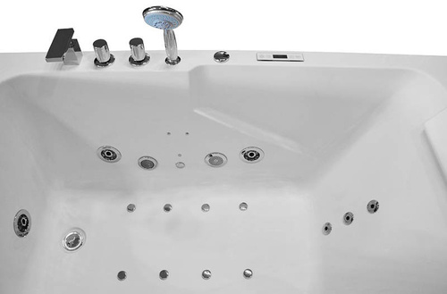 WANNA SPA Z HYDROMASAŻEM JACUZZI AQUAPEUTIC AQ-61, 1-osobowa 150x80x62 cm, prawa