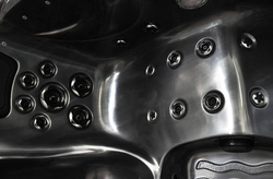 WANNA ZEWNĘTRZNA Z HYDROMASAŻEM AQUAPEUTIC 1661, 5-osobowa 200x200x80 cm, z obudową