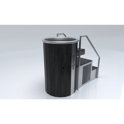 RavonSpa Beczka do morsowania Pro, Ice Barrel , Ice tube – nowoczesna beczka do kąpieli lodowych z filtracją i ozonem