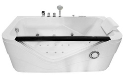 WANNA SPA Z HYDROMASAŻEM JACUZZI AQUAPEUTIC AQ-61, 1-osobowa, 170x85x62 cm, prawa