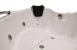 WANNA Z HYDROMASAŻEM NAROŻNA JACUZZI AQUAPEUTIC AQ-311, 2-osobowa 150x150x75 cm