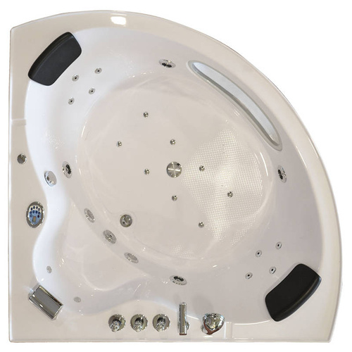 WANNA SPA Z HYDROMASAŻEM JACUZZI AQUAPEUTIC AQ-1638 PLUS, 2-osobowa 150x150x55,5 cm