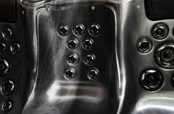 WANNA ZEWNĘTRZNA Z HYDROMASAŻEM AQUAPEUTIC 1661, 5-osobowa 200x200x80 cm, z obudową