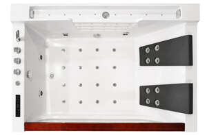 WANNA SPA Z HYDROMASAŻEM JACUZZI AQUAPEUTIC AQ-810, 2-osobowa 180x120x61cm lewa