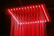 Deszczownica LED wymiar 60x60, chrom