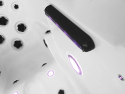 WANNA ZEWNĘTRZNA Z HYDROMASAŻEM AQUAPEUTIC 1313, 5-osobowa, 220x220x95 cm