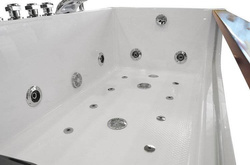 WANNA SPA Z HYDROMASAŻEM JACUZZI AQUAPEUTIC AQ-807, 1-osobowa 180x90x59cm lewa