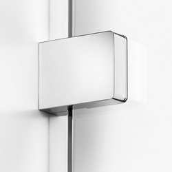 Kabina prysznicowa przyścienna Eventa 80x100x200 cm, srebrny, strona prawa lub lewa.