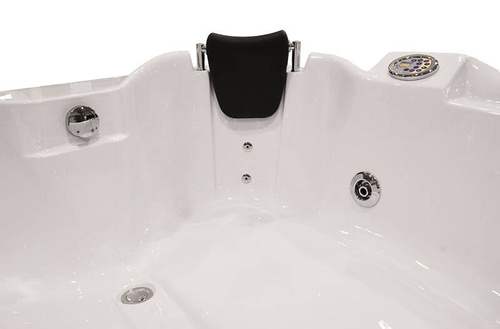 WANNA Z HYDROMASAŻEM NAROŻNA JACUZZI AQUAPEUTIC AQ-311, 2-osobowa 150x150x75 cm