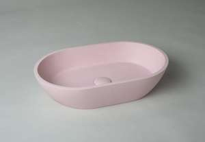 Umywalka Ravon Genesis z korkiem w kolorze umywalki 54 x 34,5 x 11,5 cm, kolor mat