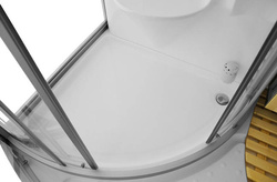 Kabino-sauna sucho-parowa z funkcją hydromasażu AQ-706,165X105X215 CM