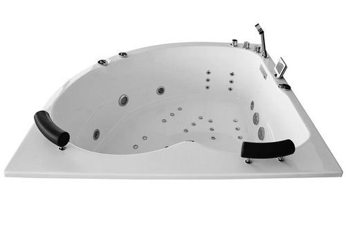 WANNA SPA Z HYDROMASAŻEM JACUZZI AQUAPEUTIC AQ-0031A, 2-osobowa 140x140x70 cm