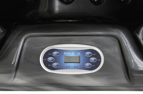 WANNA ZEWNĘTRZNA Z HYDROMASAŻEM AQUAPEUTIC 1661, 5-osobowa 200x200x80 cm, z obudową