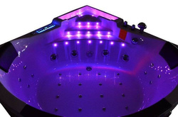 WANNA SPA Z HYDROMASAŻEM JACUZZI AQUAPEUTIC AQ-1678 PLUS, 2-osobowa 150x150x62 cm