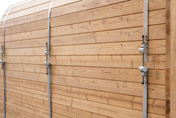 Sauna sucha fińska ogrodowa, 8-osobowa 210x210x300 cm