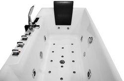 WANNA SPA Z HYDROMASAŻEM JACUZZI AQUAPEUTIC AQ-1100 1-osobowa 170x80x65 cm