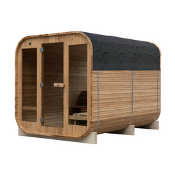 Sauna sucha fińska ogrodowa, 8-osobowa 210x210x300 cm