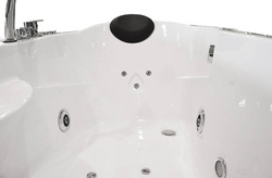WANNA SPA Z HYDROMASAŻEM JACUZZI AQUAPEUTIC AQ-202, 1-osobowa 150x100x62 cm, prawa