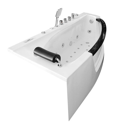 WANNA SPA Z HYDROMASAŻEM JACUZZI AQUAPEUTIC AQ-0076, 1-osobowa 170x85x59 cm, lewa