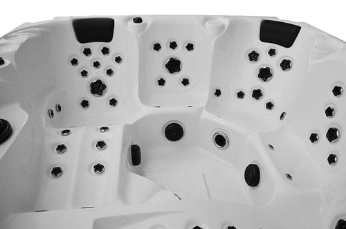WANNA ZEWNĘTRZNA Z HYDROMASAŻEM AQUAPEUTIC 1346 STANDARD+ 5-osobowa 220x220x96cm