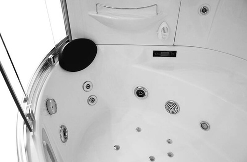 Kabino-sauna sucho-parowa z funkcją hydromasażu AQ-1549, 135X135X220 cm