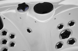 WANNA ZEWNĘTRZNA Z HYDROMASAŻEM AQUAPEUTIC 1538, 5-osobowa 220x220x99,5 cm