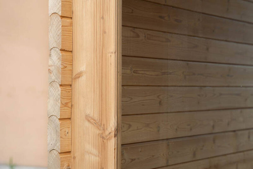 Sauna sucha fińska ogrodowa, 8-osobowa 210x210x300 cm