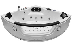 Wanna z hydromasażem narożna SPA AQ-1004 Turbo 2-osobowa, 152x152x56 cm