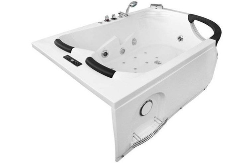 WANNA SPA Z HYDROMASAŻEM JACUZZI AQUAPEUTIC AQ-1665, 2-osobowa, 180x120x63 cm, lewa