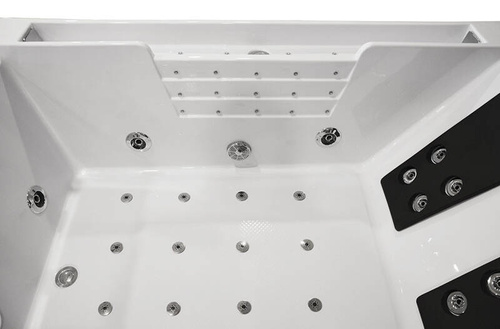 WANNA SPA Z HYDROMASAŻEM JACUZZI AQUAPEUTIC AQ-810, 2-osobowa 180x120x61cm lewa