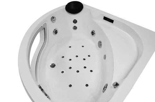 Kabino-sauna sucho-parowa z funkcją hydromasażu AQ-1549, 135X135X220 cm