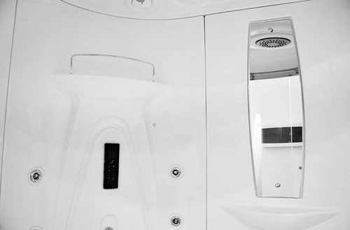 Kabino-sauna sucho-parowa z funkcją hydromasażu AQ-1549, 135X135X220 cm