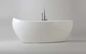 WANNA WOLNOSTOJĄCA RAVON AMBIENTE KOMPOZYT QUALTEC, BIAŁY POŁYSK