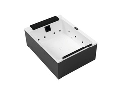 Wanna z hydromasażem Divina M Outdoor SPA Standard Novellini, 190x140x75 cm