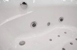 WANNA SPA Z HYDROMASAŻEM JACUZZI AQUAPEUTIC AQ-202, 1-osobowa 150x100x62 cm, prawa