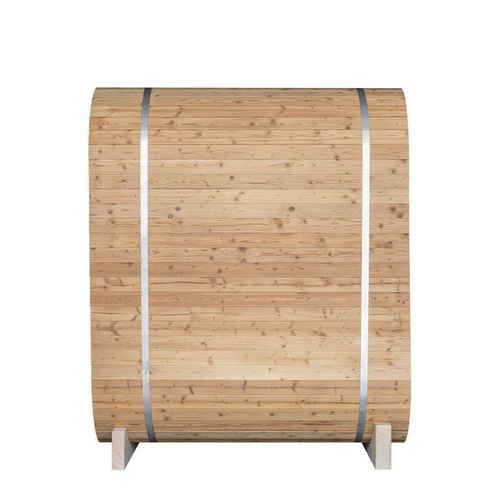 Sauna sucha fińska ogrodowa, 4-osobowa, 210x210x180 cm