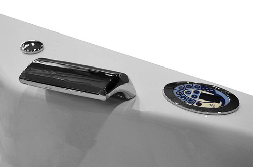 Wanna z hydromasażem narożna SPA AQ-1004 Turbo 2-osobowa, 152x152x56 cm