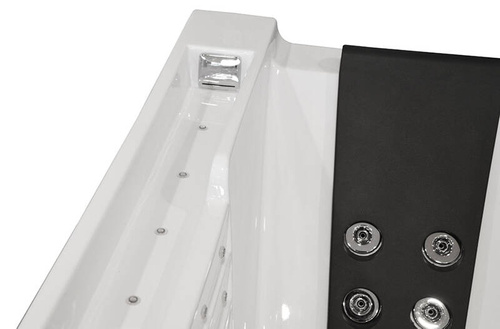 WANNA SPA Z HYDROMASAŻEM JACUZZI AQUAPEUTIC AQ-810, 2-osobowa 180x120x61cm lewa