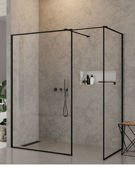 Kabina walk-in New Modus 2-ścienna, 170x120 H=200, czarny mat