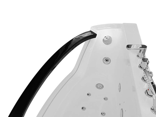 WANNA SPA Z HYDROMASAŻEM JACUZZI AQUAPEUTIC AQ-0076, 1-osobowa 170x85x59 cm, prawa