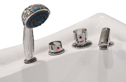 WANNA Z HYDROMASAŻEM NAROŻNA JACUZZI AQUAPEUTIC AQ-311, 2-osobowa 150x150x75 cm