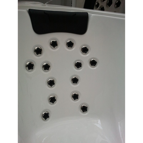 Wanna zewnętrzna SPA z hydromasażem AQ-138, 222x222x97 cm, bez obudowy