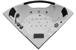 WANNA SPA Z HYDROMASAŻEM JACUZZI AQUAPEUTIC AQ-103 TOP, 2-osobowa 140x140x67cm